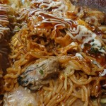 広島風お好焼 ぶんちゃん - 麺