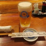 魚正 - とりあえずビールです