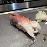 札幌魚河岸 五十七番寿し - 炙り北寄