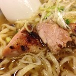 麺屋あごすけ - 炙り鶏肉叉焼