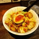 らーめん 鶏喰 - 味玉のせ