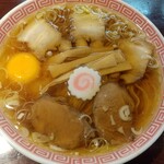 中華そば えもと - 月見中華そば