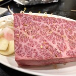 粉亭 - 黒毛和牛のステーキ