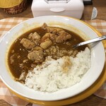 カリーハウス コロンボ - チキン（ライス小、小盛）
