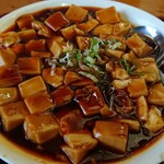 Housen kaku - 麻婆豆腐 なかなか辛い