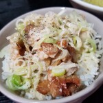 塩そば専門店 桑ばら - チャーマヨ丼