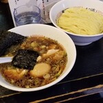 塩そば専門店 桑ばら - はつかり醤油の鶏醤油つけそば