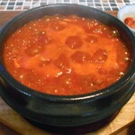 コッテジ - 豆腐チゲ（激辛）