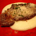 Naga～n cucina italiana - 牛肉のパン粉焼き・じゃがいものソース
