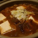 煮込みと惣菜 かん乃 - モツ煮込み鍋〜