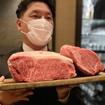 アカ - サーロインとヘレの競演