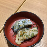 寿司の美登利 - お通し