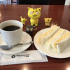 Cafe Sanbankan - 玉子サンドモーニング480円（税込）
