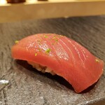 難波 鮨 よこ田 - 天草の本鮪漬け