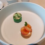 ラルジャン - ⚫抹茶マカロン、山形さくらんぼ