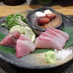 ぼちぼち - やいとかつを、かんぱち