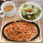 カフェ オレンジ - 鉄板ナポリタン