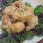 インドカレーレストランプルニマ - エビマヨ / エビがプリプリで美味しいです。