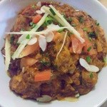 インドカレーレストランプルニマ - チキンドライカレー