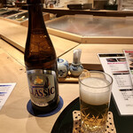おたる政寿司 - 瓶ビール　サッポロ　クラシック　中瓶
      コレぞ北海道のビール。