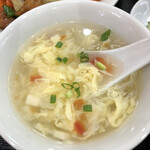 華香苑 - スープ