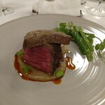 シェ ケンタロウ - 葉山牛のロースト＆短角牛のレバー