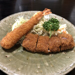 大関 - えびふらい・ひれかつ定食