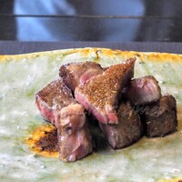鉄板焼 やまなみ - 肉アップ