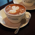 Latte art cafe Crema - うさぎのラテアート