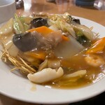 南海飯店 - かたい焼ソバ