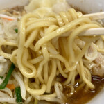 中華麺店 喜楽 - もやしワンタン麺