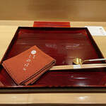 銀座 しのはら - このセットも茶懐石のお作法に従っているんだそう。へぇ～！