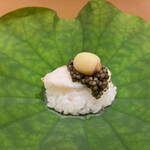 銀座 しのはら - 蓮の実って初めて食べたヨ…って米との間のこれなんだっけ聞いたけど忘れちった｢(ﾟ<ﾟ)ﾞ