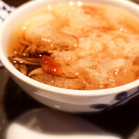 中国四川酒家 蔓山 - 乾燥キヌガサタケ、黒アワビ茸、ブラウンエノキ