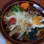 デニーズ - 15種類の野菜を食べるキーマカレードリア