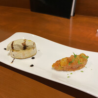 カロッツァ - 茄子のカポナータと焼き茄子のブルスケッタ