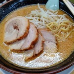 くるまやラーメン - 味噌チャーシュー 1040円+麺大盛 190円