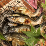 和やまむら - 鮎の塩焼き　アップ