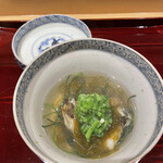 銀座 しのはら - なんだかもずくとお椀に♡