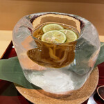 銀座 しのはら - すだち蕎麦