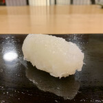 三笠鮨 - 白イカ