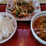 一番亭 - ハーフラーメンセット