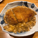 いしば志 - 丼セットのミニカツとじ丼