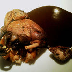 deco - 雷鳥のロースト　血のソース