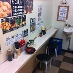 こなもん屋 - 2012.10.19　５人くらい座れます。