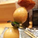 焼き鳥 ばかちん - うずら