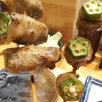 焼き鳥 ばかちん - オクラ×2