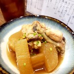 おうちごはん おばばん家 - 料理写真:手羽元と大根煮物