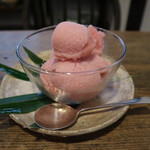 喫茶 寺町李青 - 五味子ジェラート