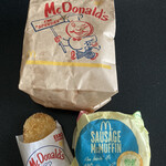 McDonald's - ハッシュポテトとマフィン